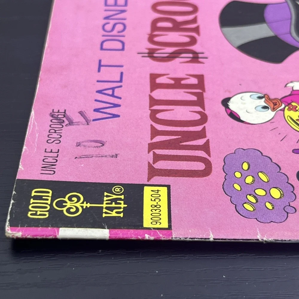 Uncle Scrooge #118 1975‎ Gold Key Disney Comic FN Walt Disney